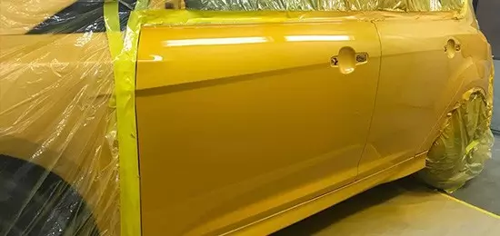 Vehicle Respraying Thorne, Doncaster, South Yorkshire - vehicle being resprayed